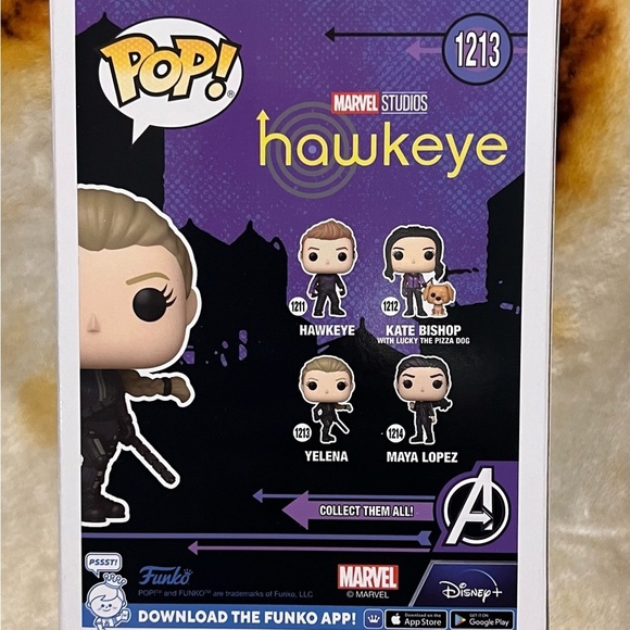 Funko Pop Marvel Hawkeye - Yelena bobble-head #1213 - Picture 3 of 4